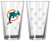 NFL Miami Dolphins Boelter Pint Glass 2-pack
