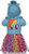 My Little Pony Rainbow Dash Toddler Girls' Costume Dress with Hood and Wings, Blue (4T)