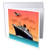 3dRose Greeting Cards, 6 x 6 Inches, Pack of 12, Tropical Ship Cruise (gc_34487_2)