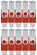 1GB Flash Drive 10 Pack USB 2.0 Memory Sticks Swivel Thumb Drive Pendrive Red Zip Drives Jump Drive Data Stick Hard Drive with Led Indicator by FEBNISCTE