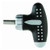 Bahco 808050TS Ratchet Bit Screwdriver T-Handle Stubby