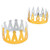 Fun Express Foil Gold Crowns (1 Dozen)