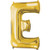 Anagram 32955 Letter E Gold Foil Balloon, 34",