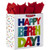 Hallmark Extra Large Birthday Gift Bag with Tissue Paper (Happy Birthday Lettering)