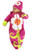 Sozo Big Floral Bunting Bag and Cap Set, Pink, 0-6 Months