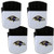 Siskiyou NFL Baltimore Ravens Chip Clip Magnet with Bottle Opener, 4 Pack
