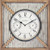 FirsTime 31037 Barn Outdoor Wall Clock Natural Wood