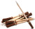 Witch Broom Halloween Pens - 12 Pack (Quidditch Hogwarts Style Broom Pens)
