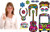 60s Sixties Retro Hippie Photo Prop Bundle| Includes Pink Glasses, Peace Sign Medallion, Headband and 60s Fun Signs
