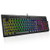 PICTEK Mechanical Keyboard, RGB Mechanical Gaming Keyboard with Programmable Chroma RGB LED Rainbow Backlit, Quiet Mechanical Keyboard with Red Switch, Metal Panel, Anti-Ghosting for PC Gamer
