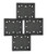 Ryobi S652DK 1/4 Sheet Double Insulated Sander (4 Pack) Replacement Pad Assembly # 039066005023-4pk