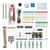 DEYUE 458 Electronic Starter Fun Kit for Arduino Raspberry Pi | Basic Electronics Components Starter Kit | Power Supply Module, Jumper Wire, Great range of Resistors, Breadboard 400 Tie-Point