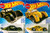 Hot Wheels Volkswagen Kafer Racer 46/250 Black and Yellow 2 Car Bundle Set