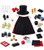 FAO Schwarz Toy Kids Magic Set 39Pc
