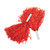 Fun Express Red Cheerleading Pom Poms - 12 Pieces