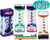 Toysmith Liquid Motion Bubblers Green/Blue, Pink/Blue & Pink/Green Complete Gift Set Party Bundle - 3 Pack