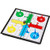 Amerous 10" Ludo Go Board Folding Travel Magnetic Ludo Set