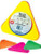 Hygloss Products Triangle Cards, 5.5" Size, Assorted (46636)
