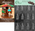 Cybrtrayd Bk-AO028 Bottles All Occasions Chocolate Candy Mold, Small