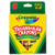 Crayola Anti-Roll Triangular Crayons, Assorted Colors 8 ea