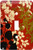 3dRose LLC lsp_101766_1 Picture of Painted Asian Red N Gold Floral Pattern Single Toggle Switch