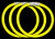 Fun Central P76 8" Glow Stick Bracelets Yellow Glowsticks - 50ct