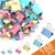 188 Pcs Binder Clips Paper Clamps Assorted 6 Sizes, Paper Binder Clips Metal Fold Back Clips with Box for Office,School and Home Supplies,Assorted Colors