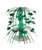 Creative Converting 269112 Cascade Centerpiece, One Size, Green