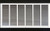 30"w X 14"h Steel Return Air Grilles - Sidewall and Ceiling - HVAC Duct Cover - White [Outer Dimensions: 31.75"w X 15.75"h]
