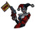 Application DC Comics Batman Harley Quinn Pow Patch
