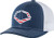 Wilson Sporting Goods Evoshield USA Logo Flexfit Trucker Hat, Navy, Small/Medium (7-7 1/4)