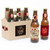 Rosh Hashanah - Jewish New Year Decorations for Women and Men - 6 Beer Bottle Label Stickers and 1 Carrier