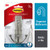 Command Large Double Bath Hook, Satin Nickel, 1-Hook, 1-Large Water-Resistant Strip