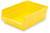 Akro-Mils 30150YELLO Plastic Nesting Shelf Bin Box, 12 x 8 x 4-Inch, Yellow, Case of 12