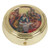Last Supper Gold Tone PYX with Epoxy Lid, 2 1/4 Inch