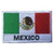 Mexico National Flag Emblem Embroidered Iron-On Patch (2" x 3") (Mexico Text)