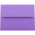 JAM PAPER A2 Colored Invitation Envelopes - 4 3/8 x 5 3/4 - Violet Purple Recycled - 50/Pack