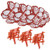 Amscan Valentine White Paper Cards with Mini Pens, 36 Ct. | Party Accessory