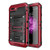iPhone 7 Plus Waterproof Case, Seacosmo Full Body Protective Shell with Built-in Screen Protector Military Grade Rugged Heavy Duty Case Cover for iPhone 8 Plus/iPhone 7 Plus, Red