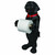 River's Edge Black Lab Standing Toilet Paper Holder