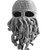 Bear boys Octopus Beanie Hat For Men Winter Warm Skiing Biking Costume Squid Mask (Gray)