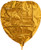 Anagram International Heart Foil-Flat-Balloon, 32", Gold