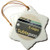 3dRose orn_85247_1 Subtepass Metro Card, Buenos Aires, Argentina-Sa01 Dfr0403-David R Frazier-Snowflake Ornament, 3-Inch, Porcelain
