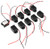 Pack of 10 Mini Buzzers with Leads - 1.5V 400Hz Morse Code Mechanical Electronic Components