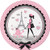 Party in Paris Paper Plates, 24 ct