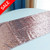 San Tungus 12 x 60-Inch Rose Gold Sequin Table Runner Wedding Table Cloth Rectangle Table Cover
