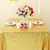 Zdada Sparkly Square Tablecloth Gold Sequin Tablecloth Sequin Fabric Tablecloth for Ceremony/Party/Halloween-50 x50