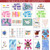 100 Birthday Cards Bulk 25 Assorted Happy Birthday Cards, Birthday Greeting Cards Box Set with Envelopes and Seals, 4 x 6 inches Blank on the Inside