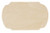 Darice 9171-69 Wood Fancy Sign Shape