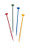Creative Converting Rainbow Paper Art 200 Count Shaped Plastic Picks, Mortarboard